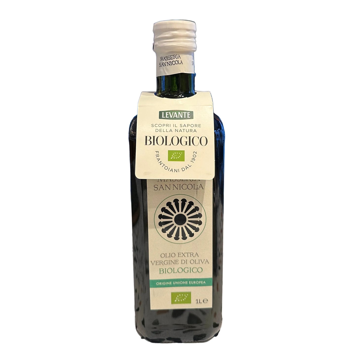 Extra tyras alyvuogių aliejus Biologico MASSERIA SAN NICOLA, 1 L