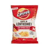 Red lens chips with paprika CIPSTER, 80 g
