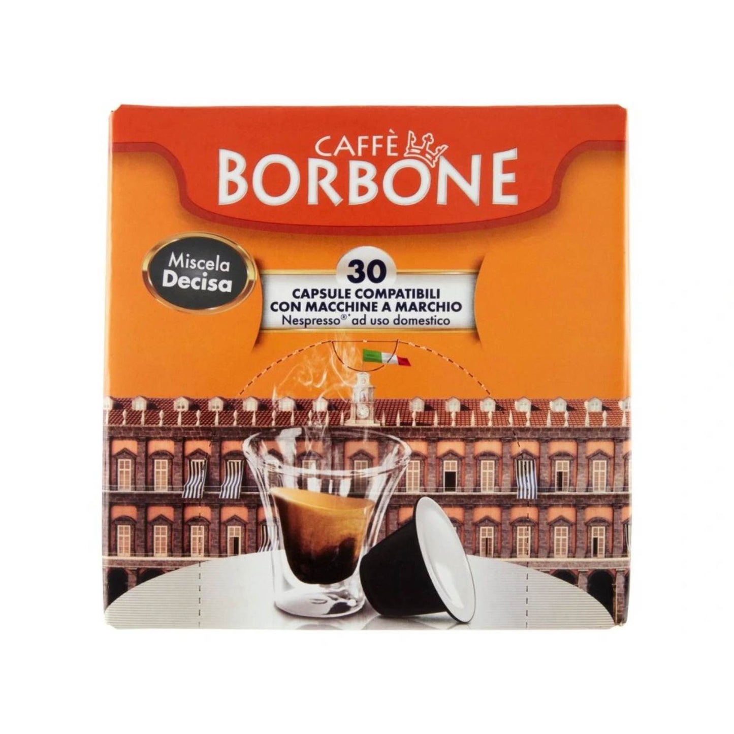 Kavos kapsulės CAFFÈ BORBONE Miscela Decisa Espresso (150g), 30 vnt.