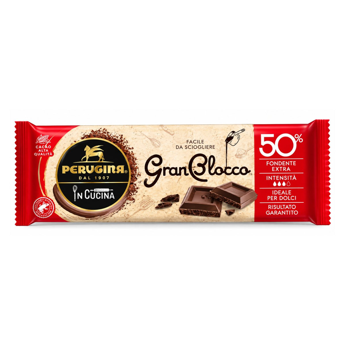 Juodasis šokoladas 50% PERUGINA, 150g