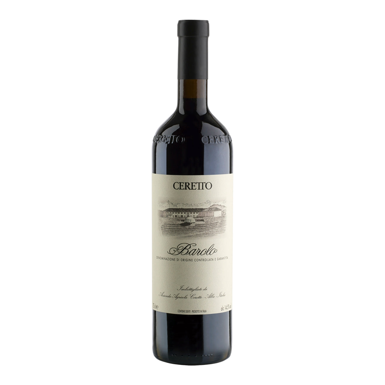 Сухое красное вино CERETTO Barolo DOCG 14,5%