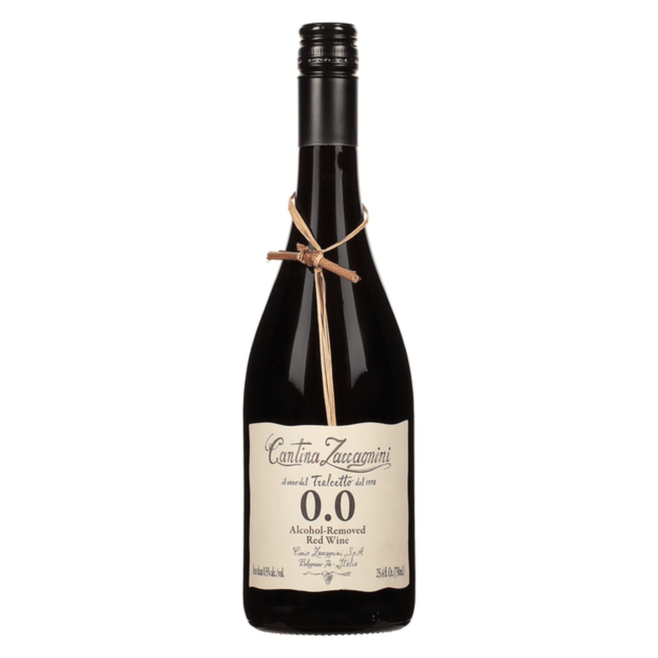 Non-alcoholic red wine ZACCAGNINI Tralcetto Rosso 0.0%