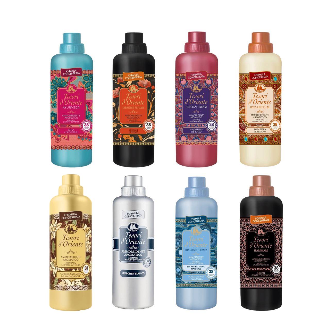 Fabric softener set, 8 pcs.