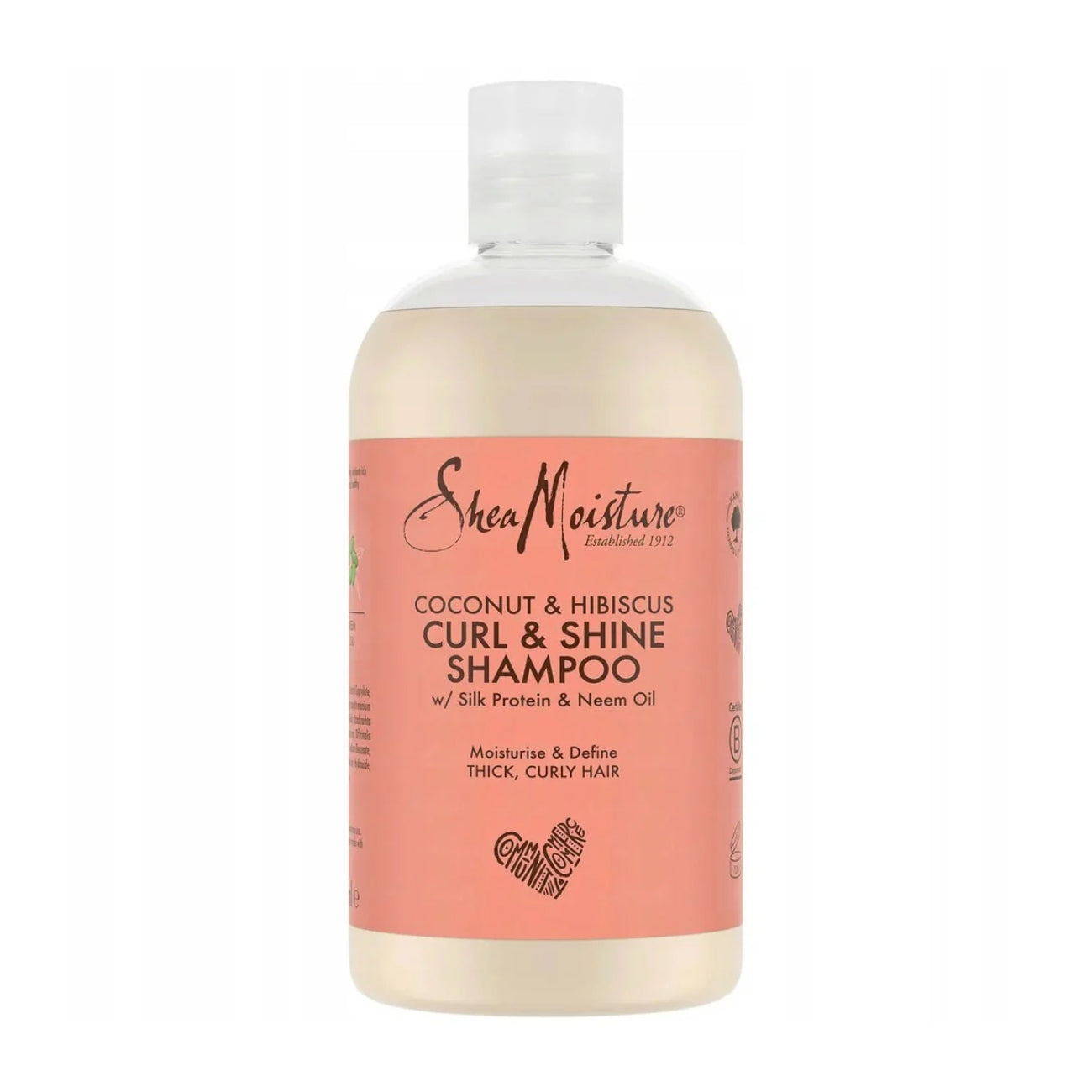 Hair shampoo SHEA MOISTURE Curl & Shine, 384 ml