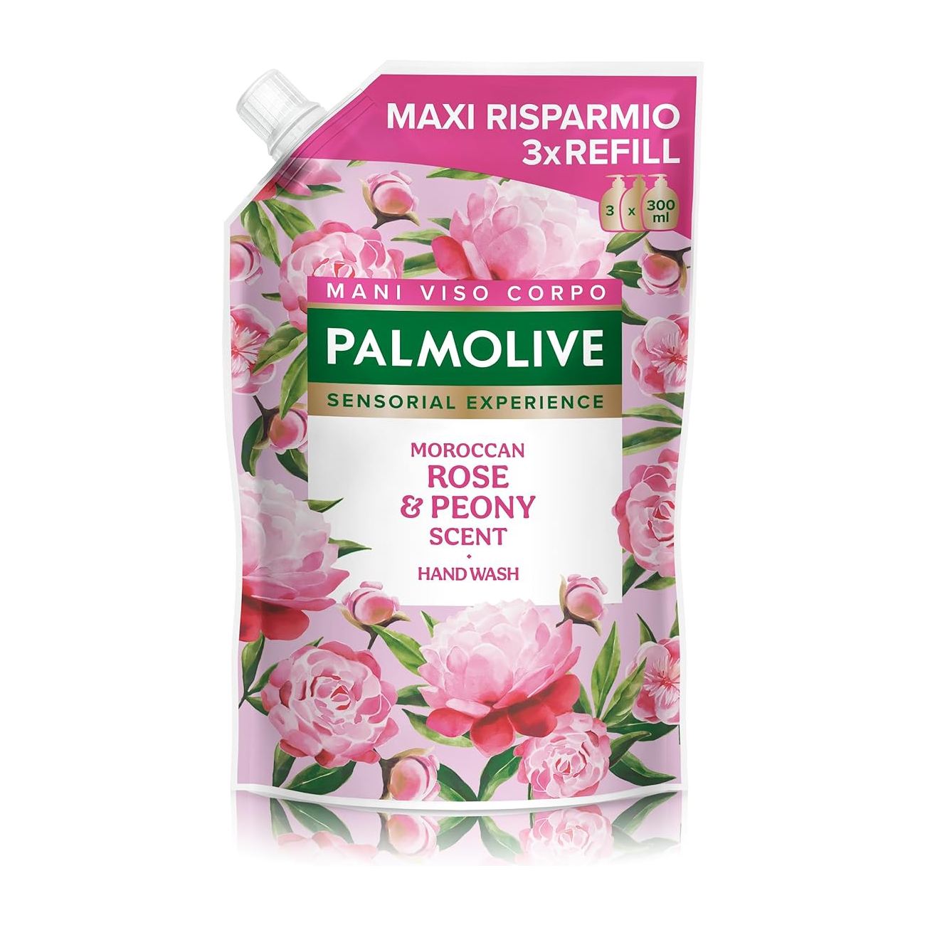 Skystos muilas PALMOLIVE Rose & Peony, 900 ml