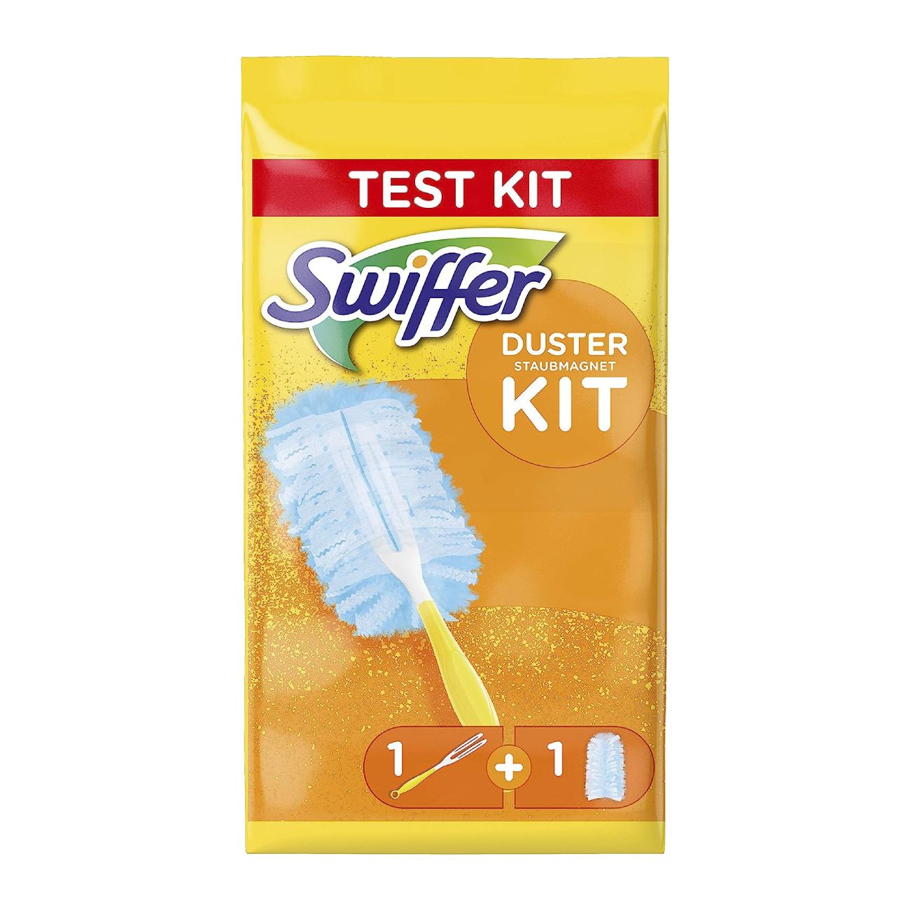 Dulkių šepetėliai su rankena Duster Test Kit
