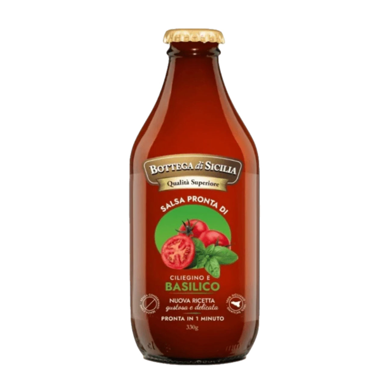 Cherry tomato and basil sauce, 330g