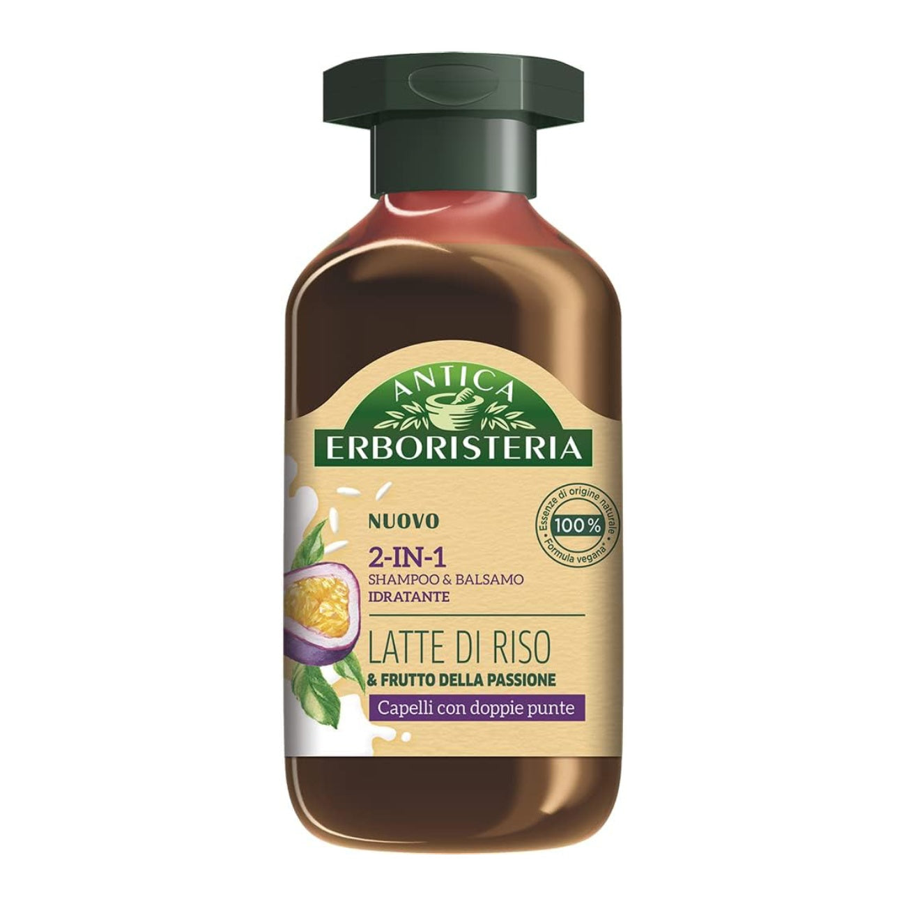 Moisturizing shampoo and balm with natural rice milk extract, 250 ml