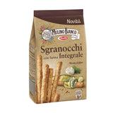 Палочки из цельнозернового хлеба с кунжутом Grissini Sgranocchi Integrale, 200г