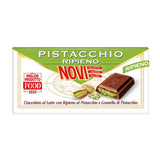 Milk chocolate with pistachio filling, 100g