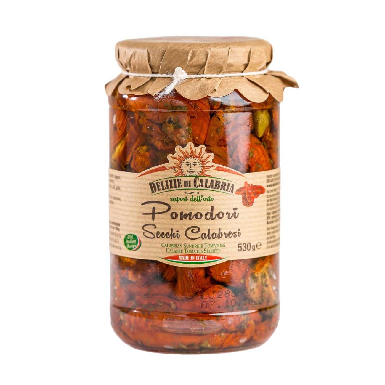 Sun-dried tomatoes DELIZIE CALABRIA Calabresi, 530 g