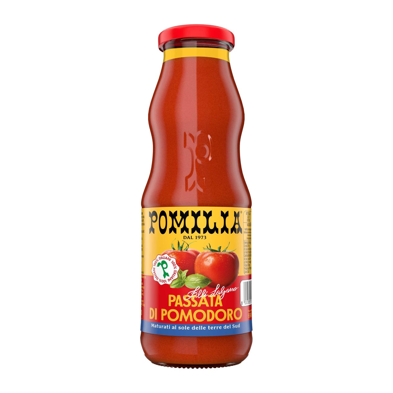 Classic tomato puree POMILIA Passata di Pomodoro, 690g