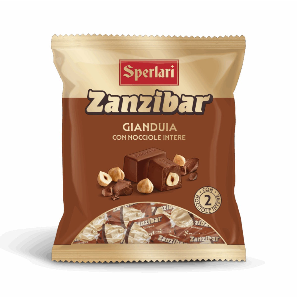 SPERLARI Zanzibar Gianduia Torroncini