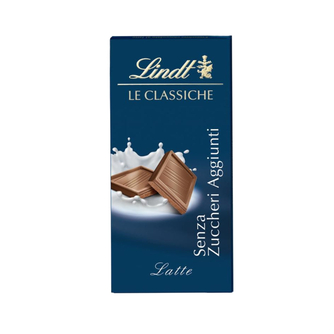 Молочный шоколад без добавленного сахара LINDT Latte, 100г