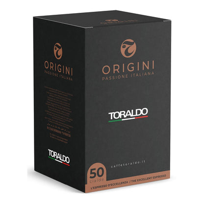 Кофейные подушечки TORALDO Origini Cialde (360г), 50 шт.