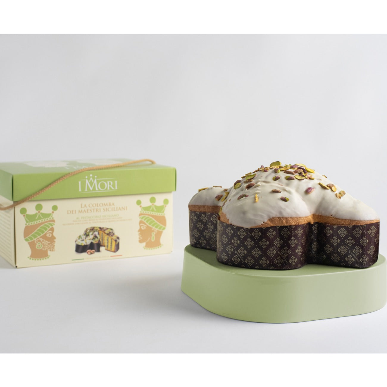 Colomba Artigianale al Pistacchio Siciliano I MORI, 900g