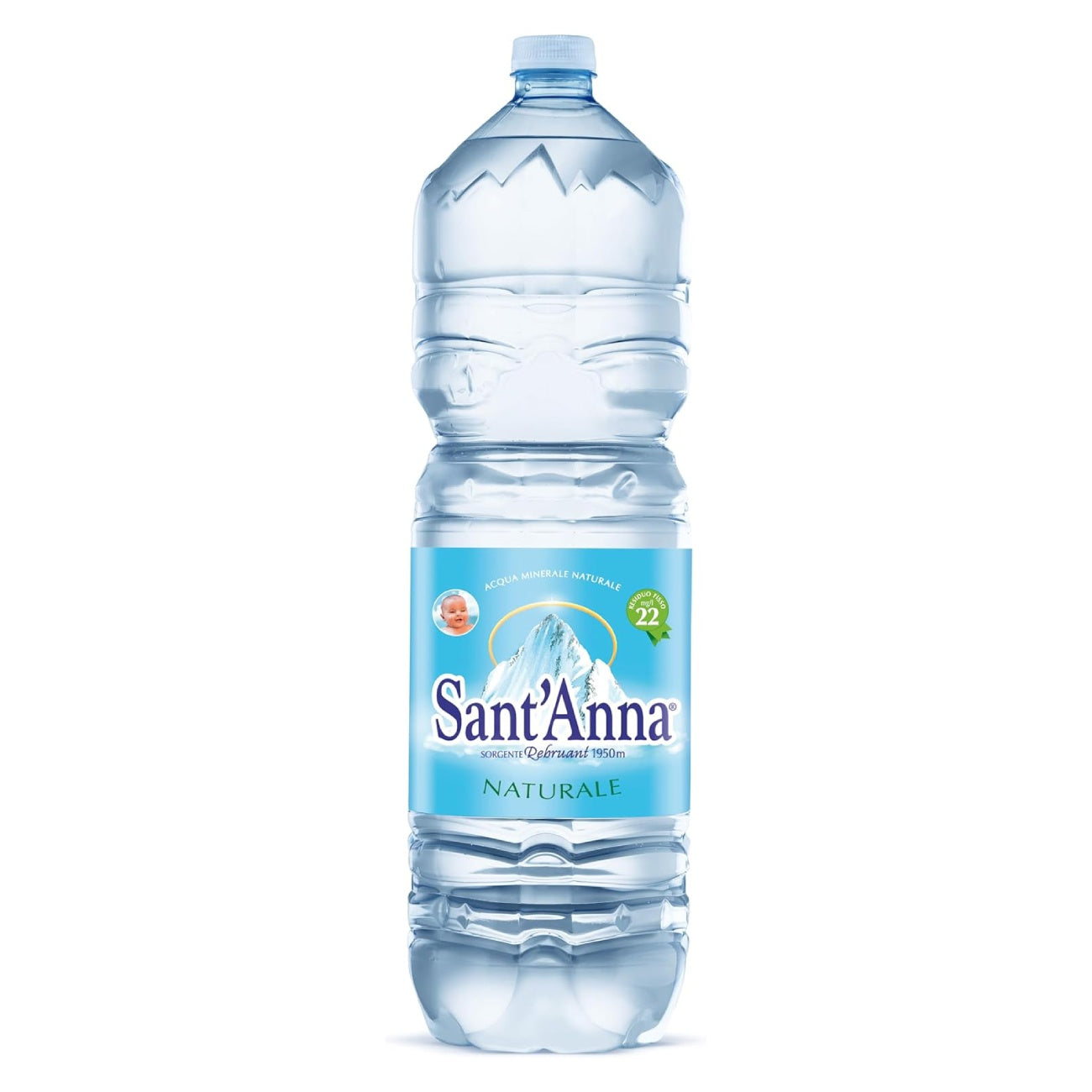 Natūralus negazuotas mineralinis vanduo SANT'ANNA Naturale, 1500 ml
