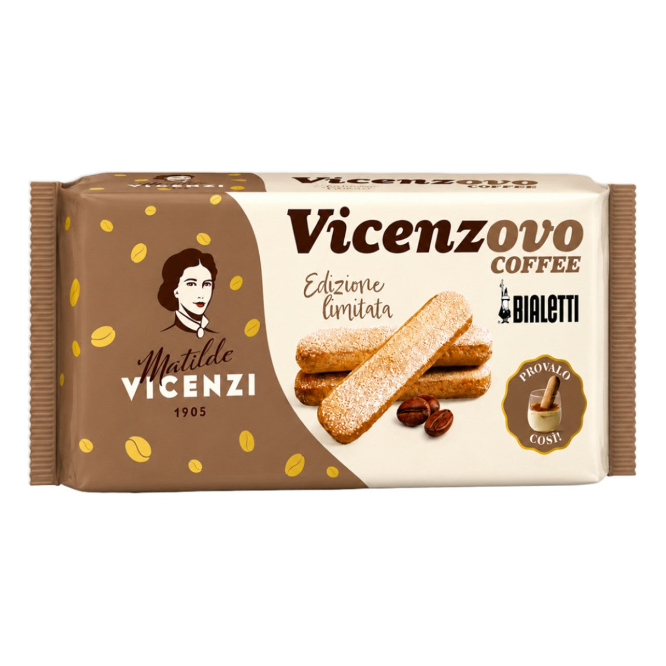 MATILDE VICENZI Vicenzovo Bialetti Savoiardi Cookies, 200g