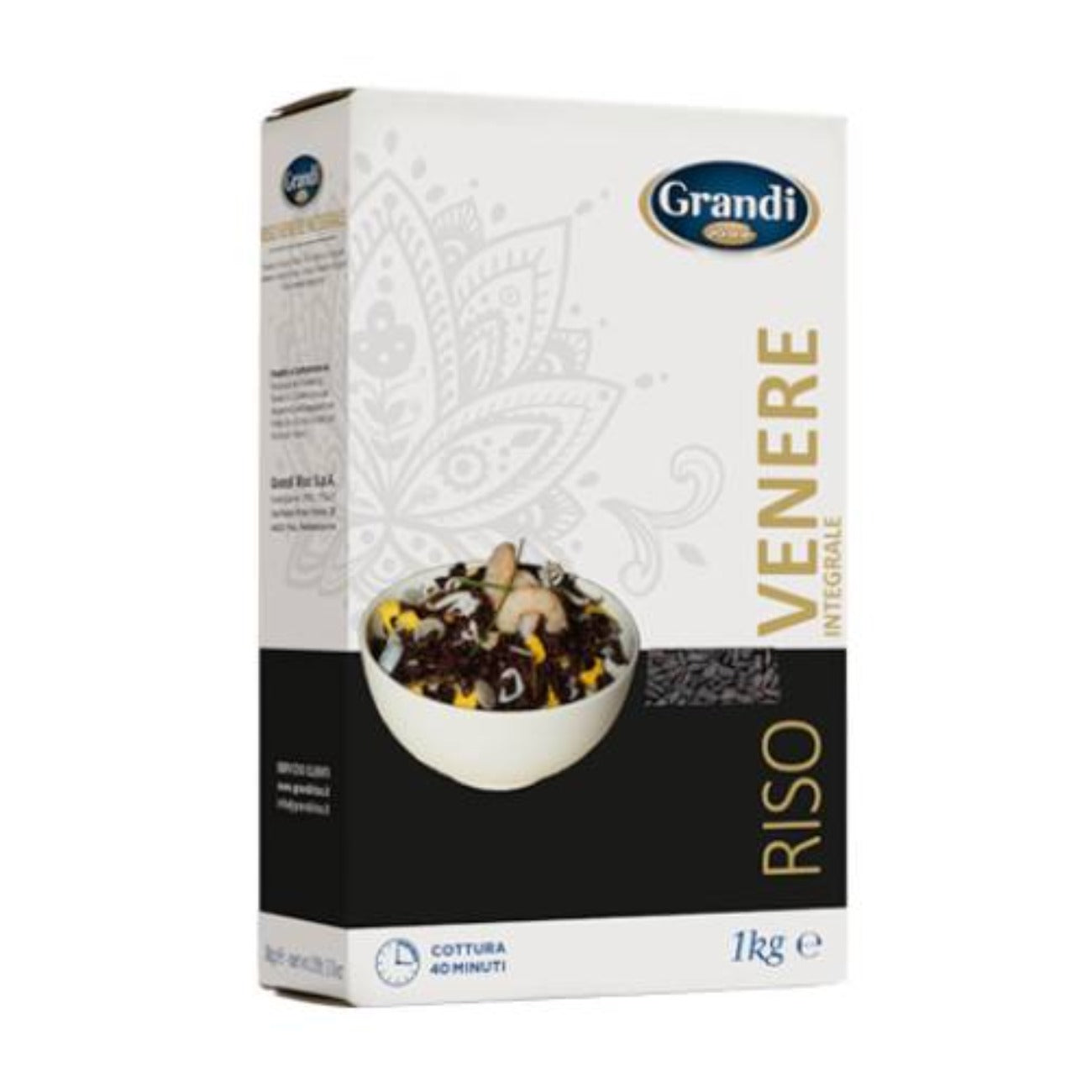 Juodieji ryžiai GRANDI Riso Nero, 1 KG