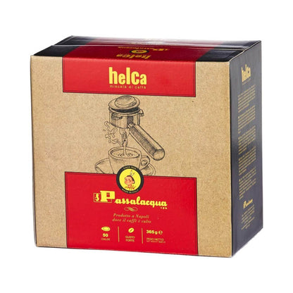 Kavos kapsulės PASSALACQUA Helca Espresso Cialde (365g), 50 vnt.