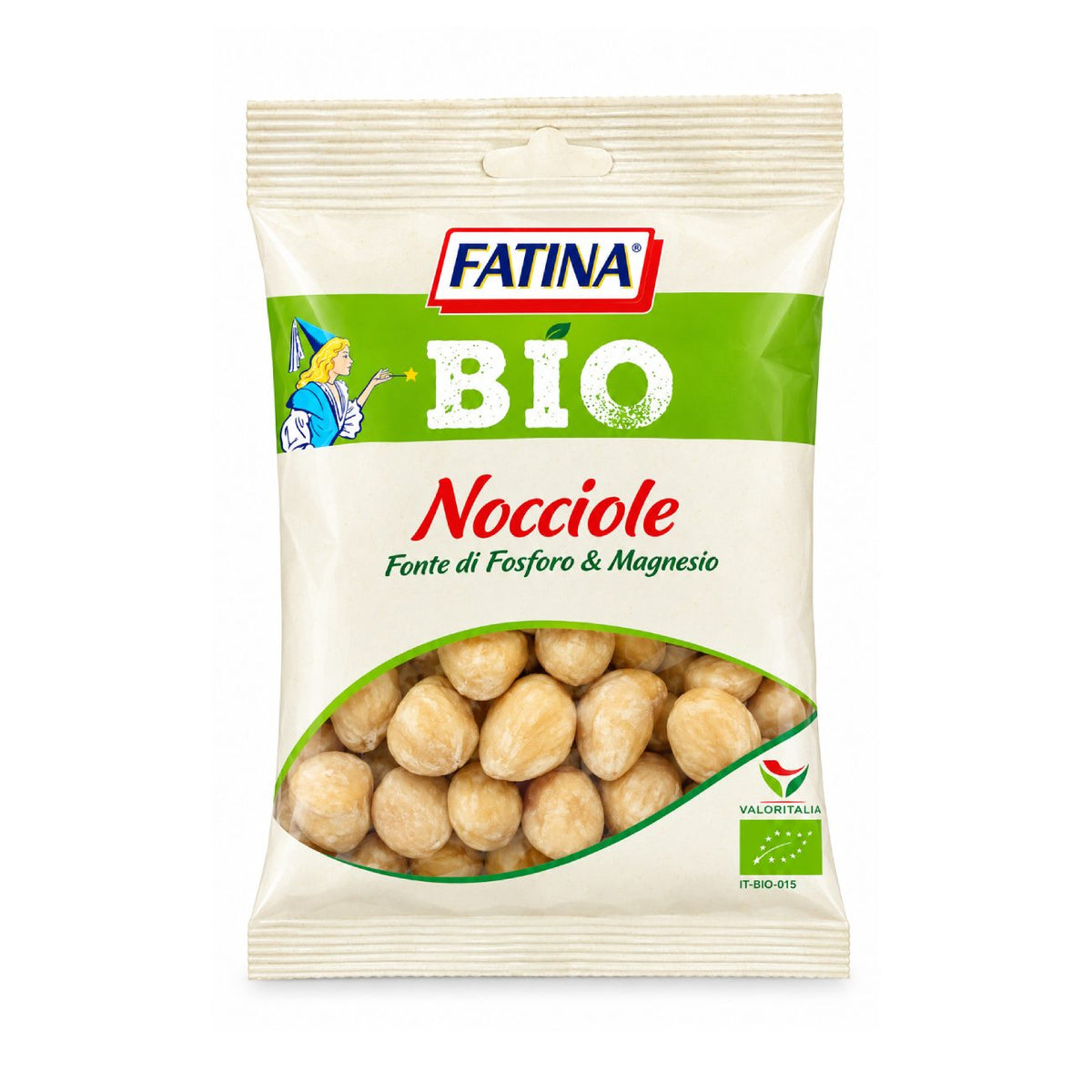 Органические обжаренные лесные орехи FATINA Nocciole, 30г