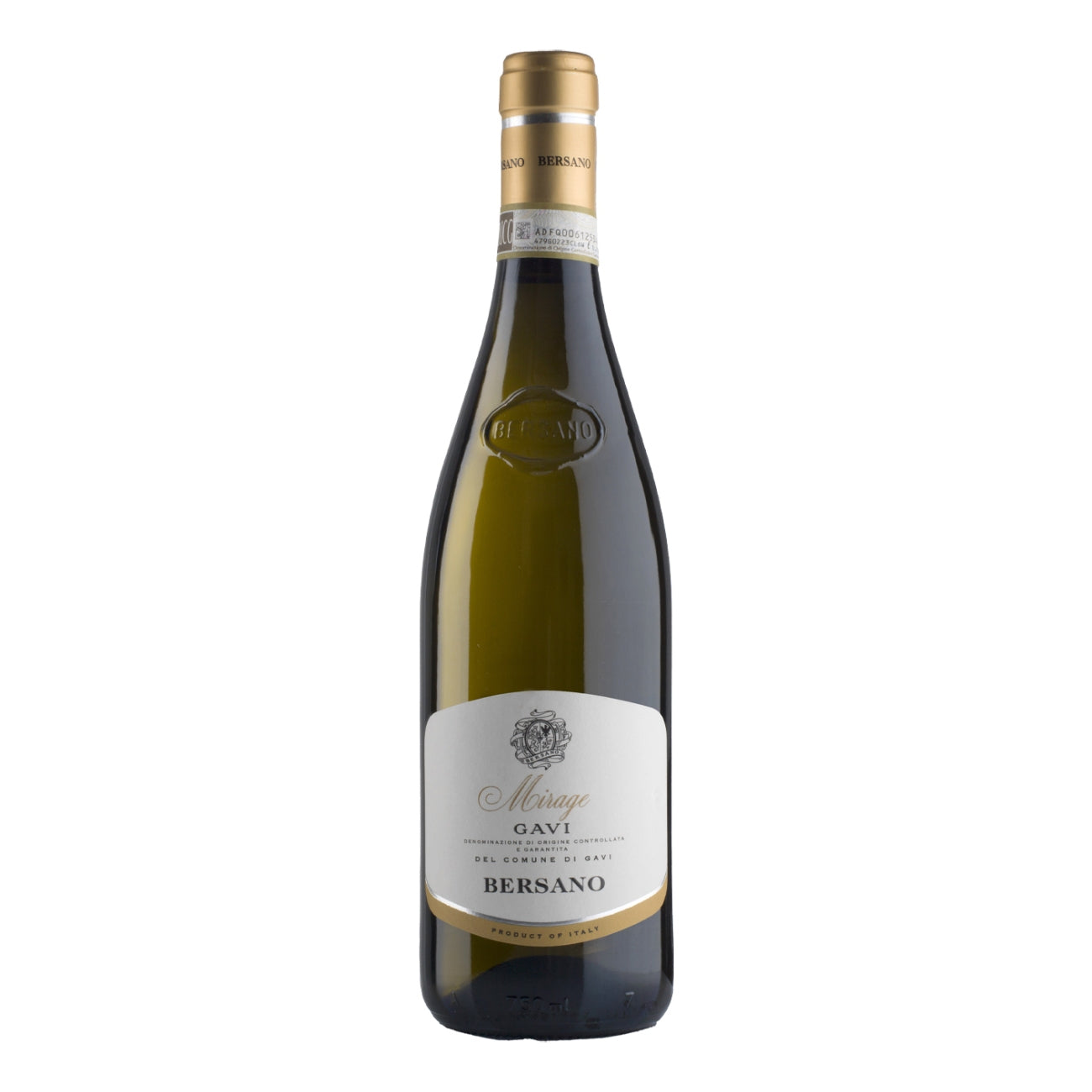 Dry white wine BERSANO Mirage Gavi del Comune di Gavi DOCG 12.5%