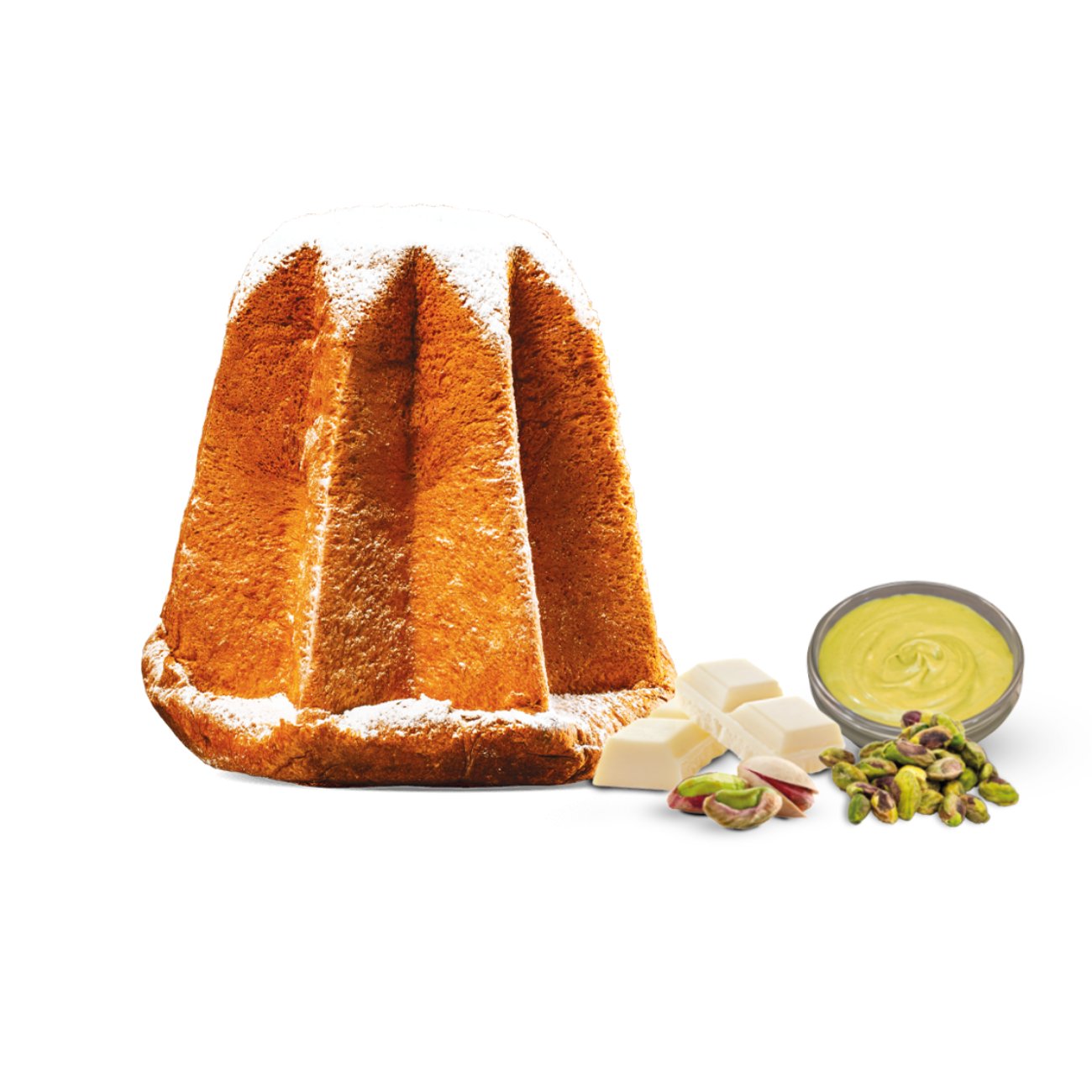 Keksas su pistacijų kremu MELEGATTI Pandoro Pistacchio, 750g