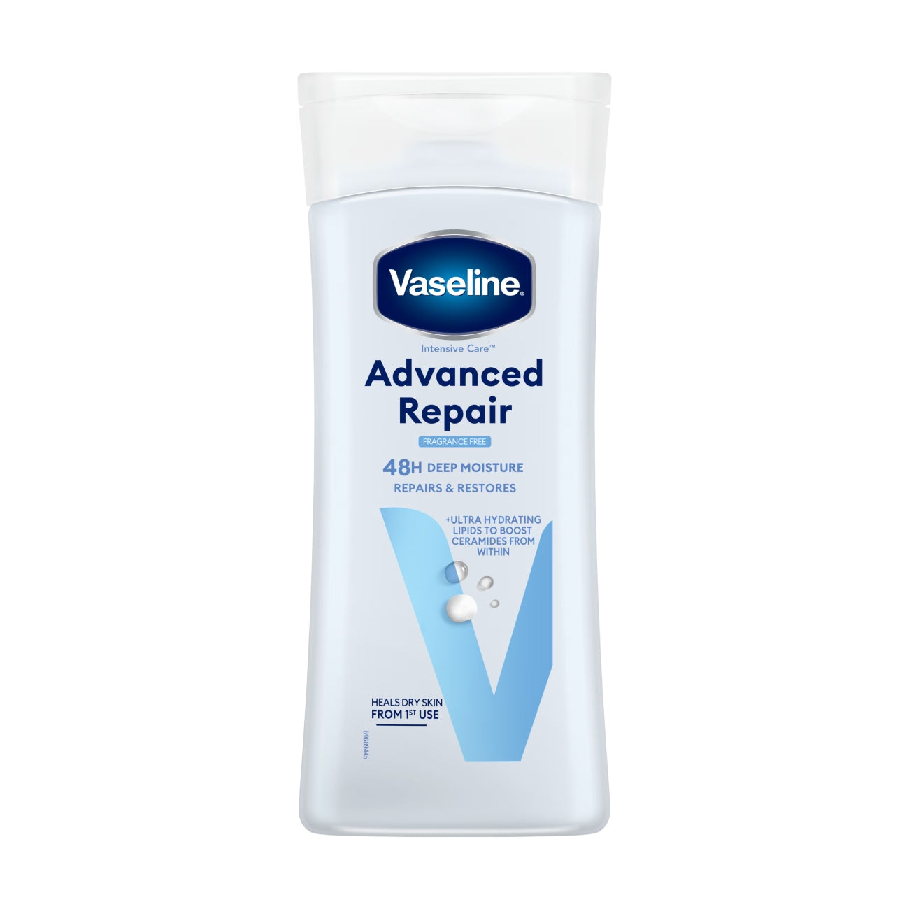 Renewing lotion without fragrance VASELINE Advanced Repair, 200 ml