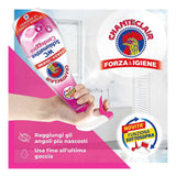 Foaming toilet bowl cleaner with bleach, 625 ml