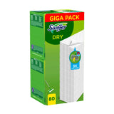 Запасные сухие салфетки Giga Pack, 80 шт.