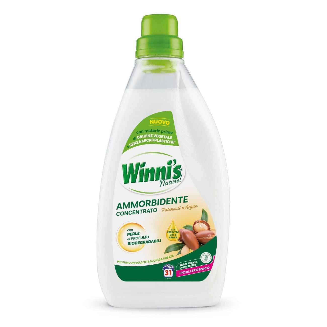 Гипоаллергенный кондиционер для белья Пачули и Аргана, 31MR