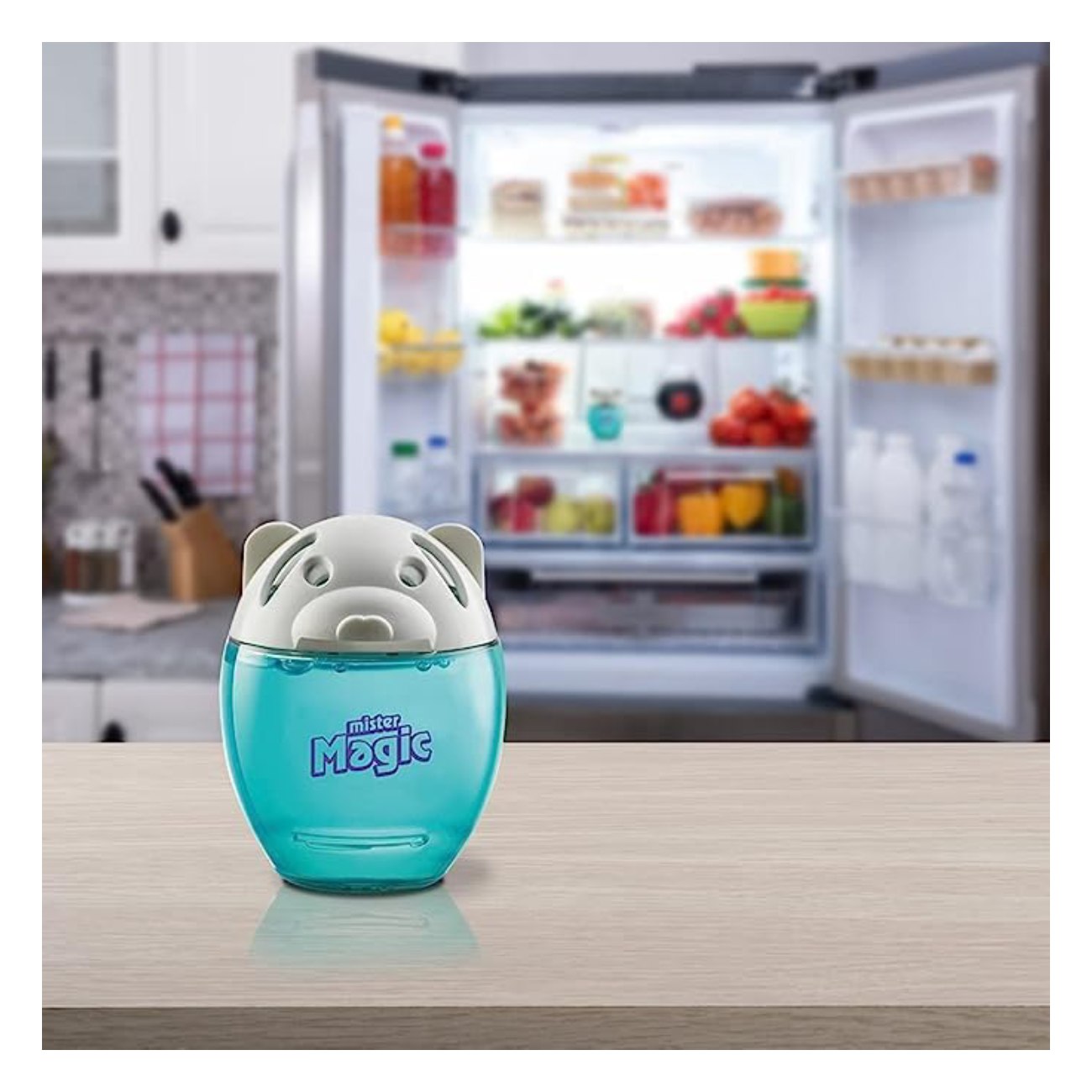 Refrigerator freshener with soda and sea salt, 40g