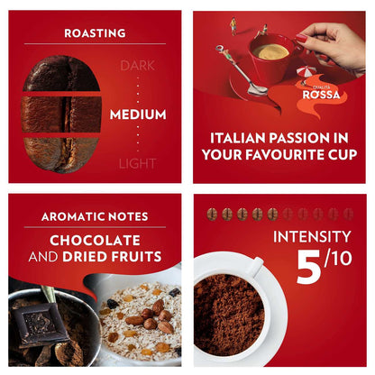 Ground coffee Qualita Rossa, 2 x 250g